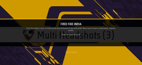 Freefire Multi-Headshots