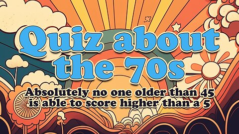 Quiz About The Seventies