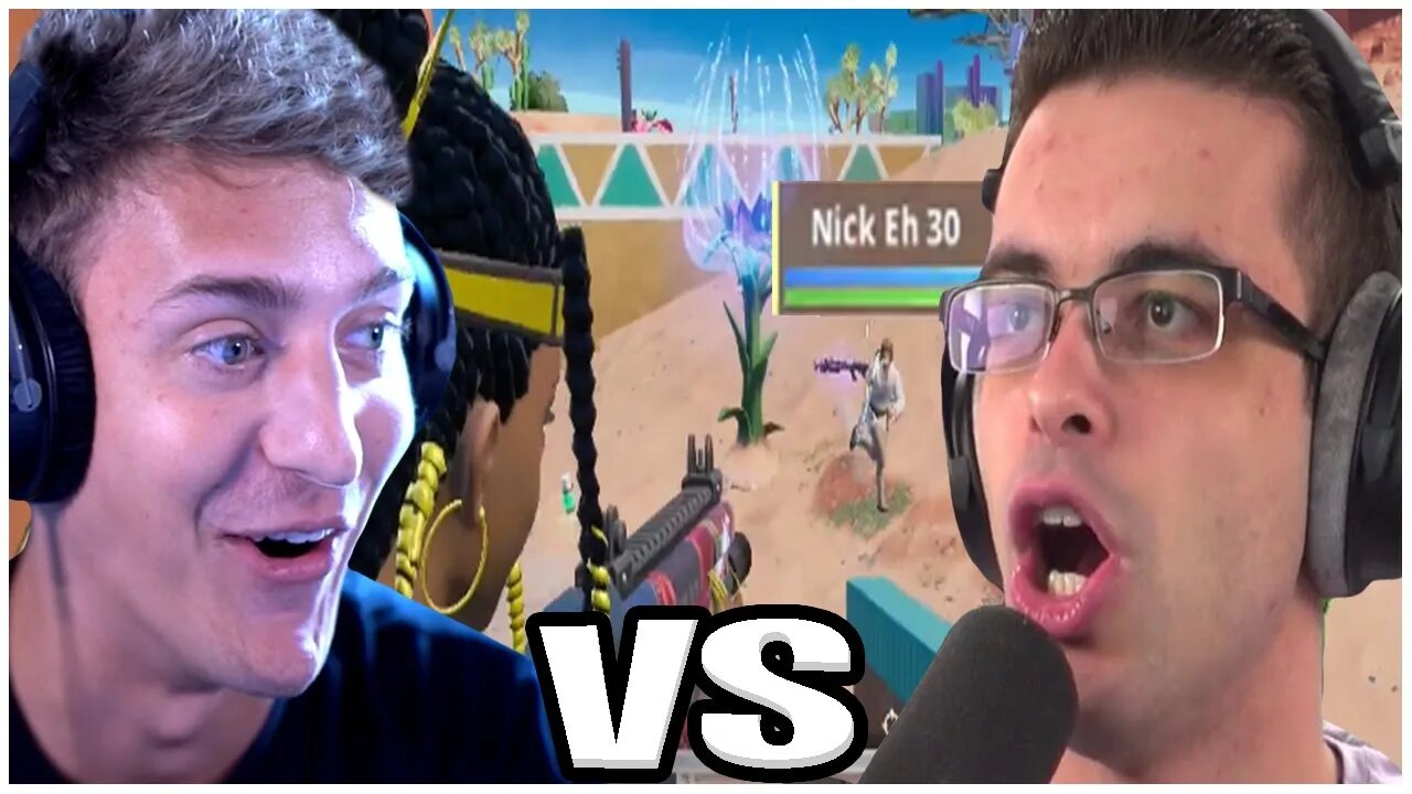 Ninja Runs Into Nick Eh 30 Mid-Game… And It Gets INTENSE!