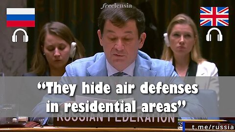 Russia’s Full Statement on Ukraine’s Attack on Russian Civilian Territory | RU-EN interpretation