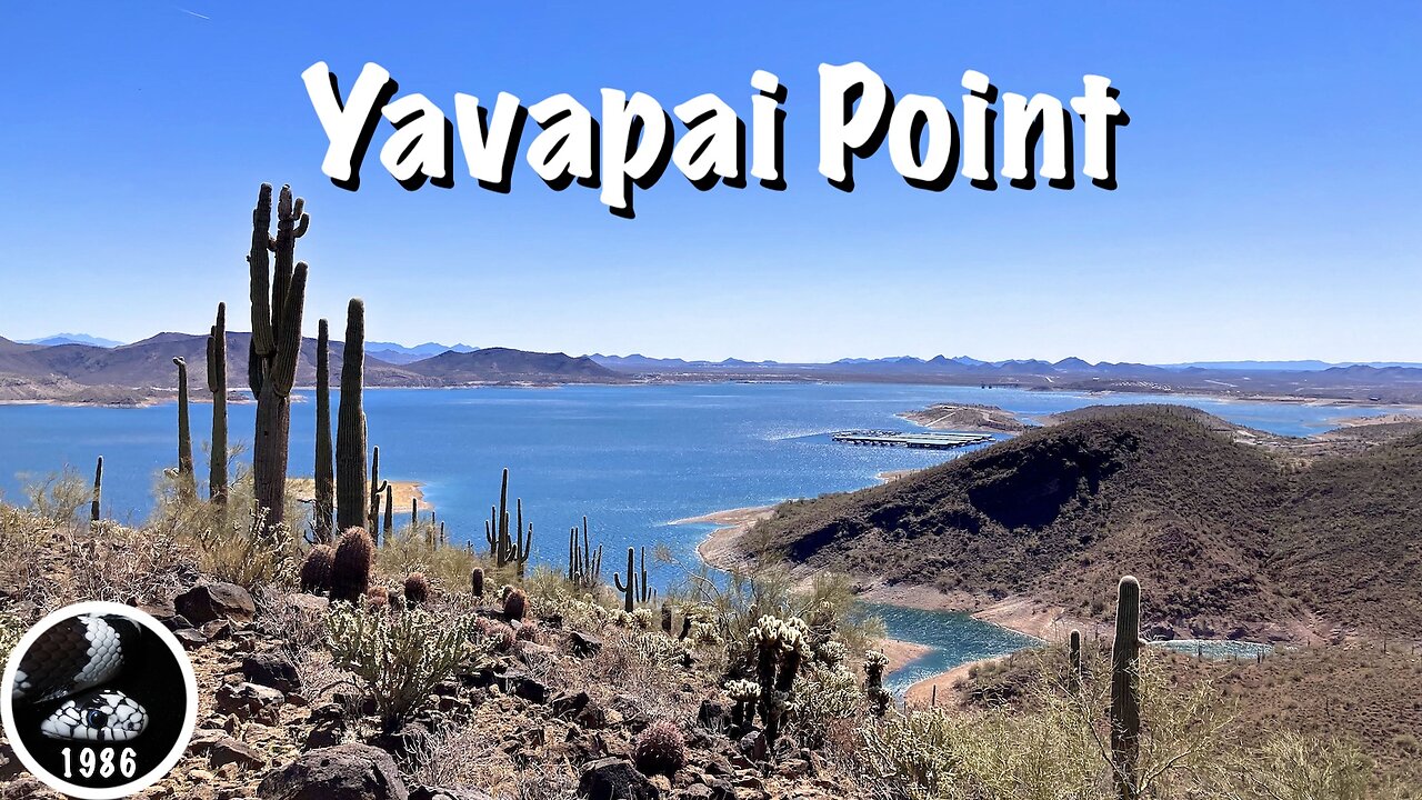 Hiking Yavapai Point, Lake Pleasant