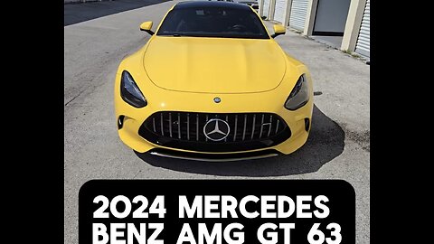 2024 Mercedes Benz AMG GT 63 - PPF