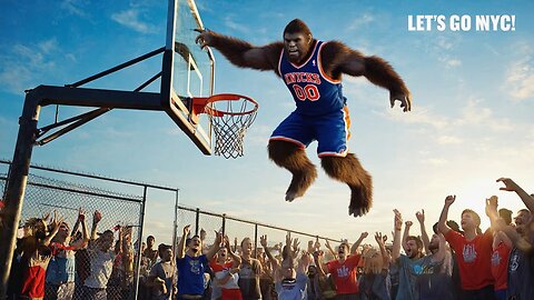 Bigfoot Scores a Slam Dunk in NYC! Let’s Go!🔥