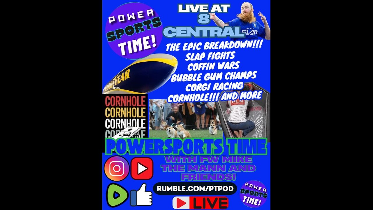 THE ALL NEW POWER SPORTS TIME PODCAST EP THREEEZEY!
