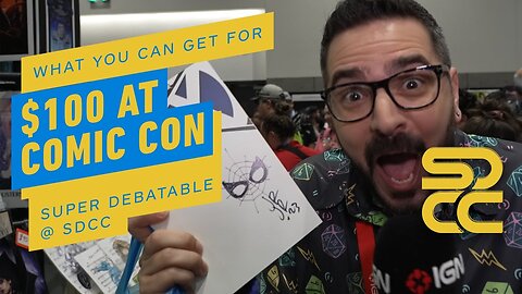 You’ll Never Believe What $100 Got Us At SDCC _ Comic Con 2023
