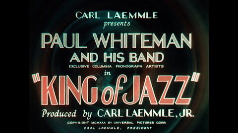THE KING OF JAZZ (1930)