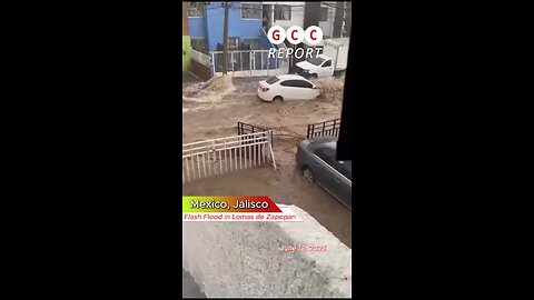 #Mexico #flood #downpour #Zapopan #Jalisco #storm #destruction #anomaly #climatecrisis #weather