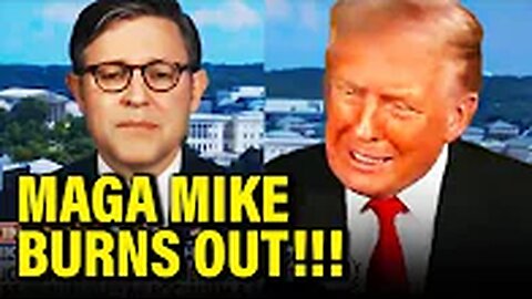 MAGA Mike has PUBLIC MELTDOWN as Trump COLLAPSES QUICKLY