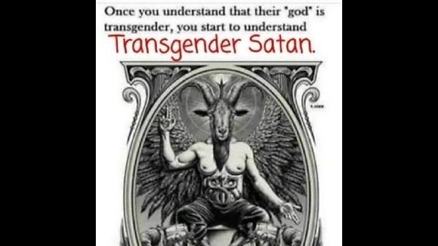 They all worship transgender Satan 💯🤮