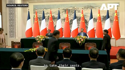Watch: China & France Sign 12 Agreements as Macron Meets Xi in Beijing | Trade, Research, Panda Deal
