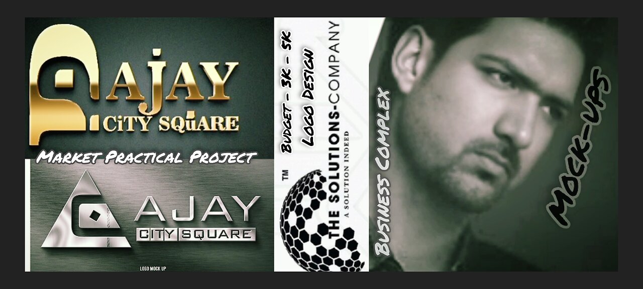 Market Practical Project|Ajay City Square Logo.