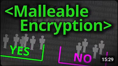 🔐🧠 Malleable Encryption EXPLAINED! 😱 Why It’s a Hacker’s Dream | Computerphile 💻⚠️