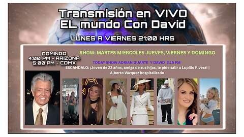 Joven de 23 años, amiga de sus hijas, le pide salir a Lupillo Rivera! | Alberto Vázquez hospitalizad