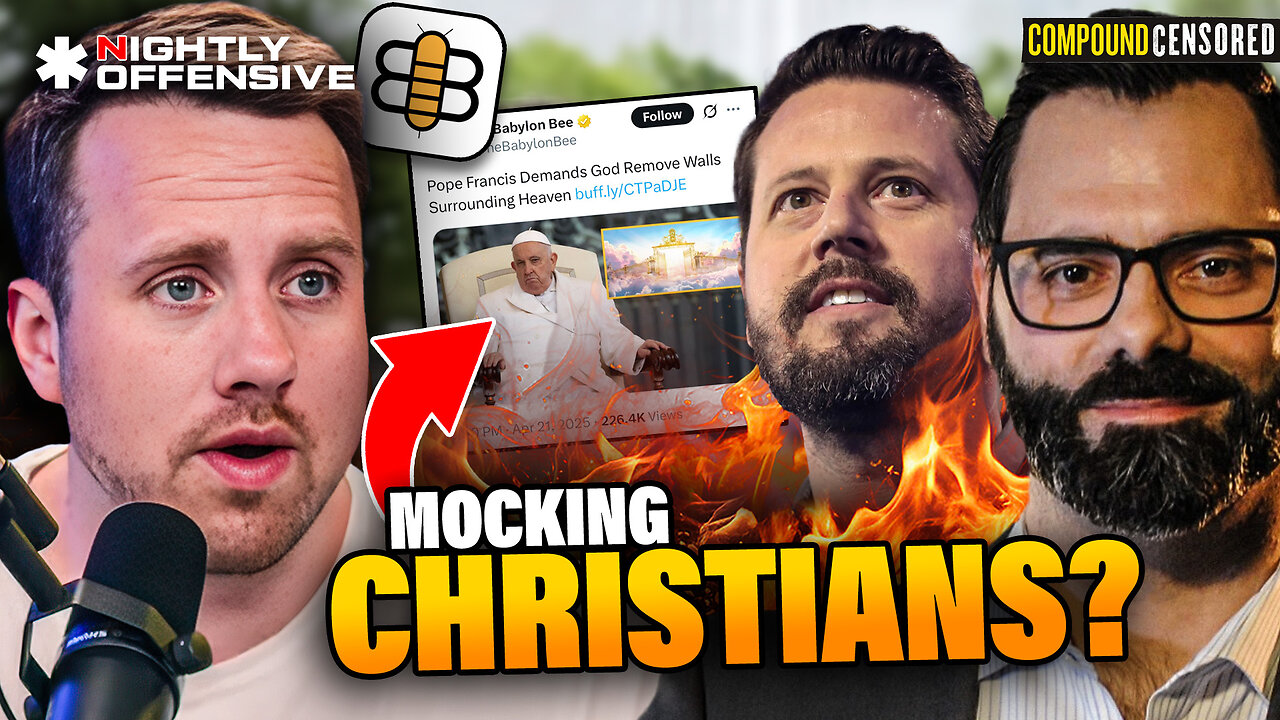 Babylon Bee Mocks Christianity in Con Inc War on "Christ is King" | Guest: Pastor Joel Webbon