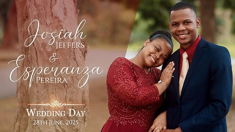 2025-0628 - Wedding Ceremony of Josiah Jeffers & Esperanza Pereira