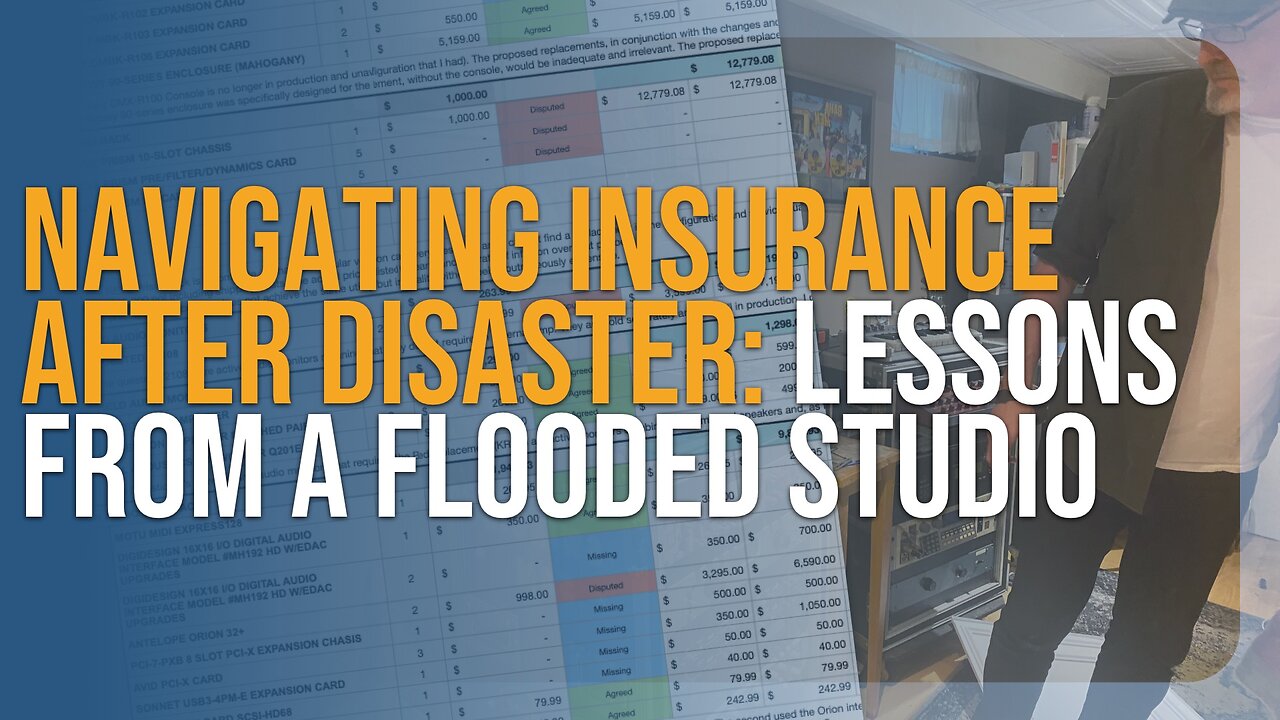 Navigating Insurance After Disaster: Lessons from a Flooded Studio