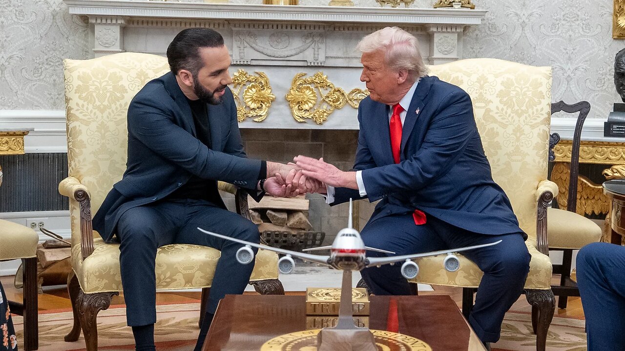 President Trump in Bilateral Meeting with the President of El Salvador, April 14,20925