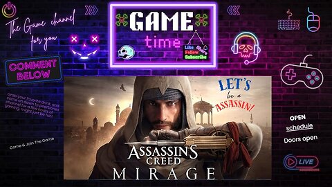 𖣠Assassins Creed Mirage 𖣠 #1 game play