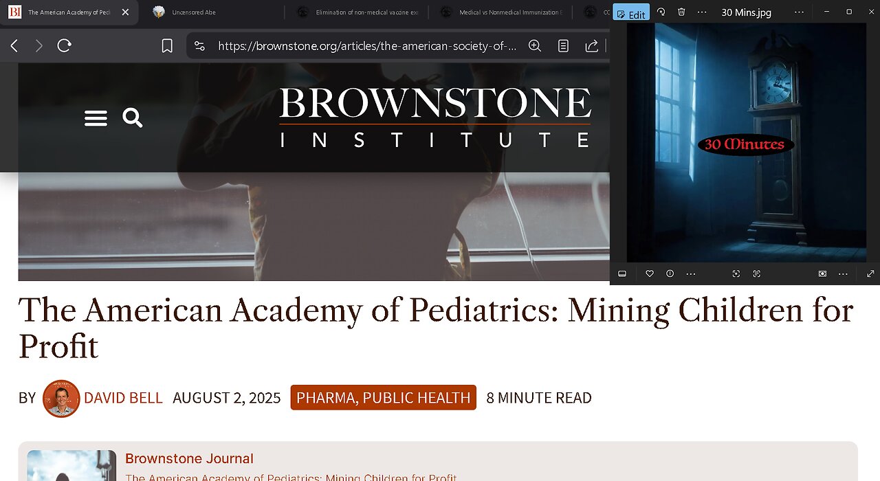 30 Minutes: Mining Children for Profit