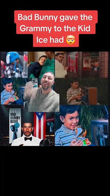 Bad Bunny made that childs world 🫡