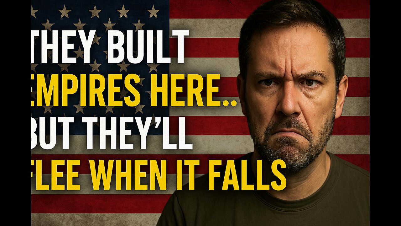 They Built Empires Here... But They'll Flee When It Falls