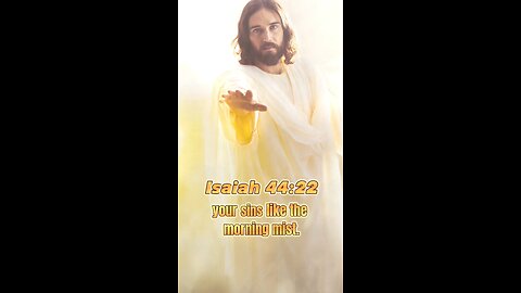 Isaiah 44:22 & John 8:36 | Freedom from Shame #jesus #dailybiblemotivation #dailybibleinspiration