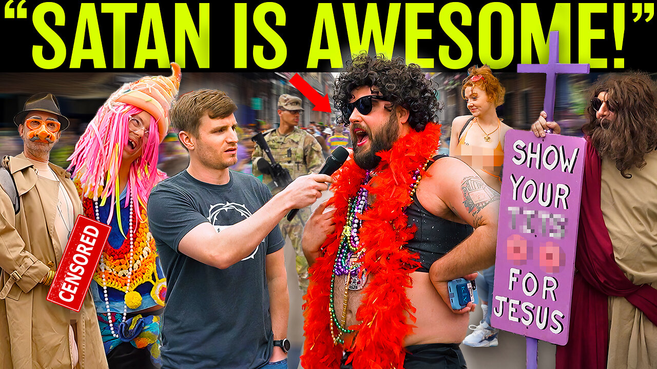 Street Preaching at MARDI GRAS — the WILDEST We’ve Seen Yet!