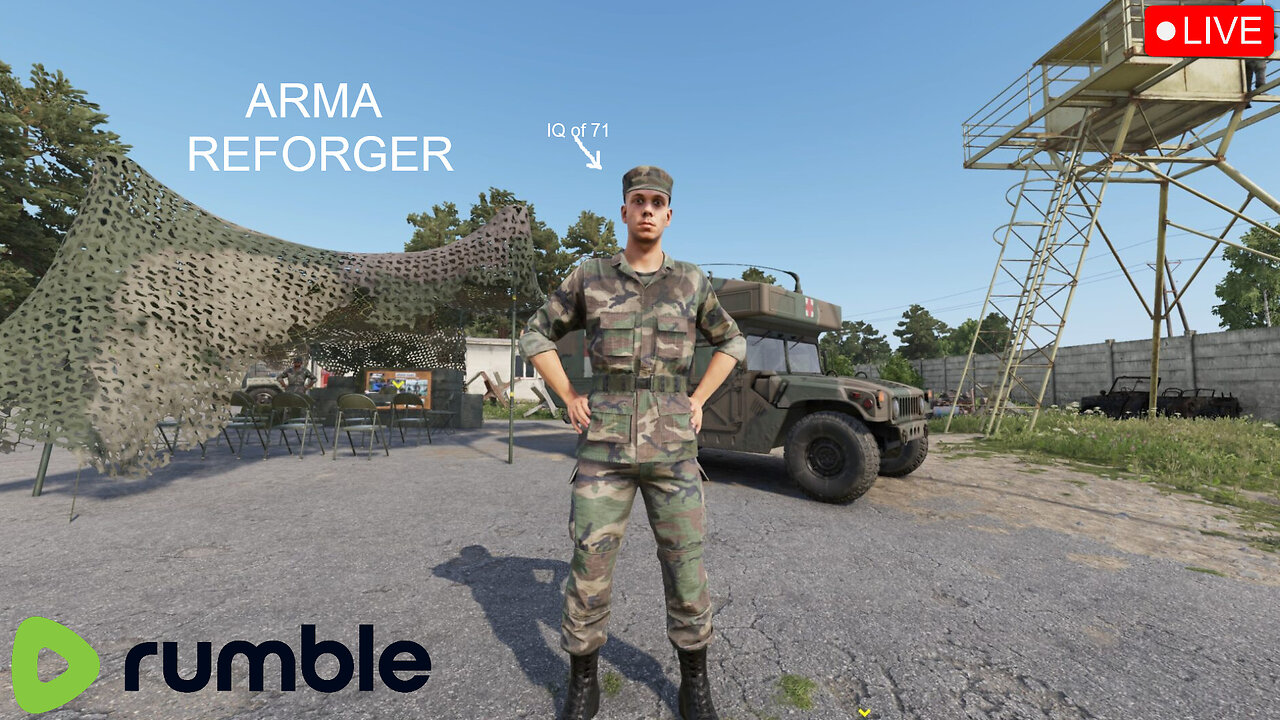 Arma Reforger but i have the average intellegence of a us soldier