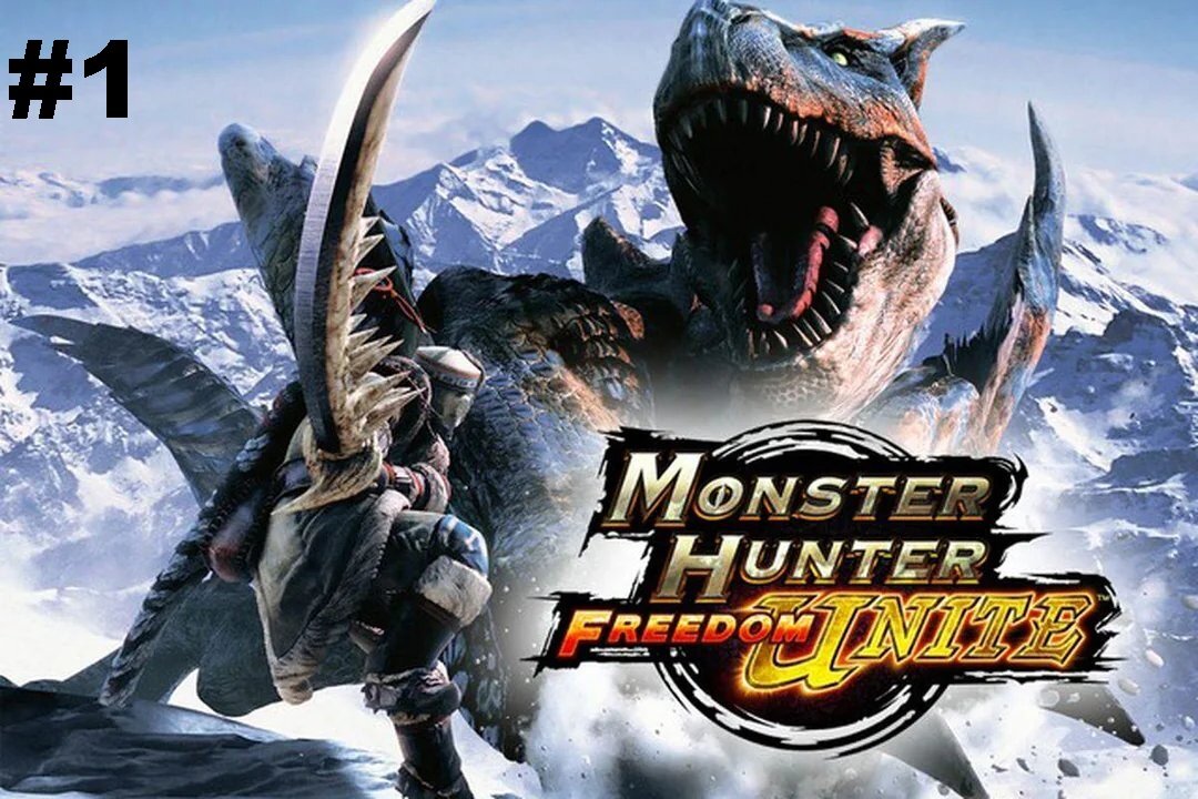 Monster Hunter Freedom Unite HD Psp PC Gameplay Part 1.