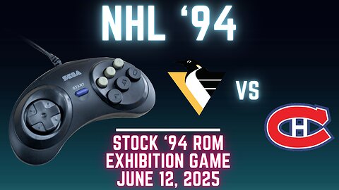 NHL '94: Penguins (Len the Lengend) at Canadiens (ozan) {Genesis} - Exhibition 139
