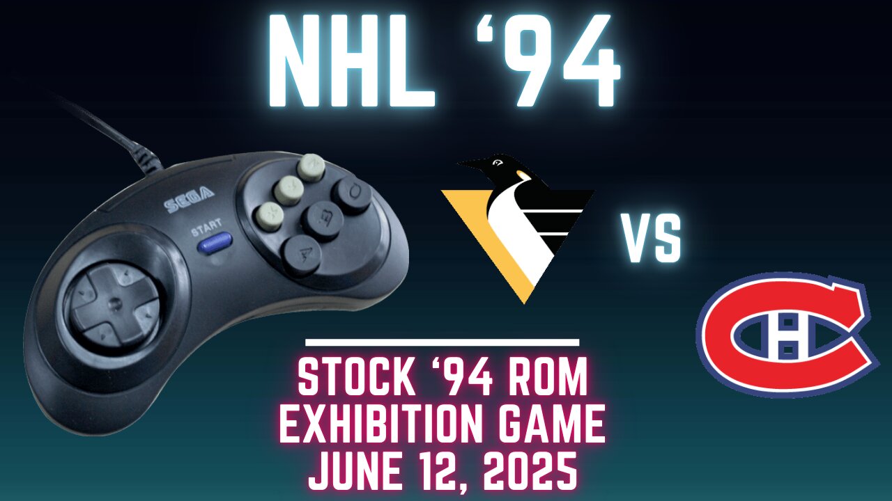 NHL 94: Penguins (Len the Lengend) at Canadiens (ozan) {Genesis} - Exhibition 139