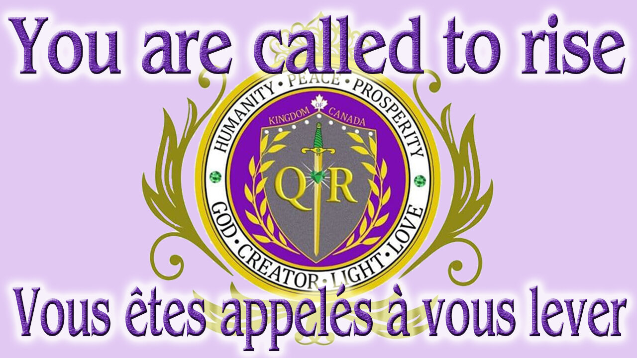 You are called to rise / Vous êtes appelés à vous lever
