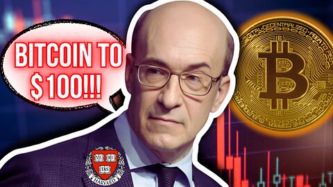 Harvard Economist Who Said Bitcoin Would Fall to $100... (Oops)