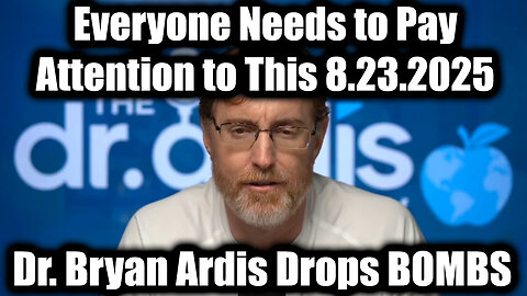Drops BOMBS. 8-23-25-AT-2PM-CST-20G-EST #TRUTH