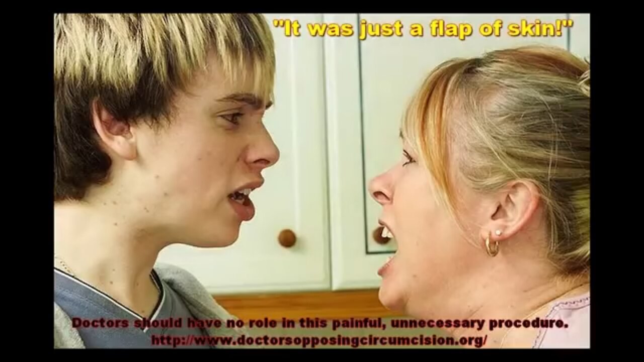 Son Confronts Mother over Circumcision