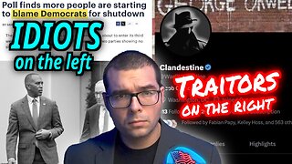Idiots to the LEFT and Traitors to the RIGHT. Stuck in the UNIPARTY with you. TC 10/16/25