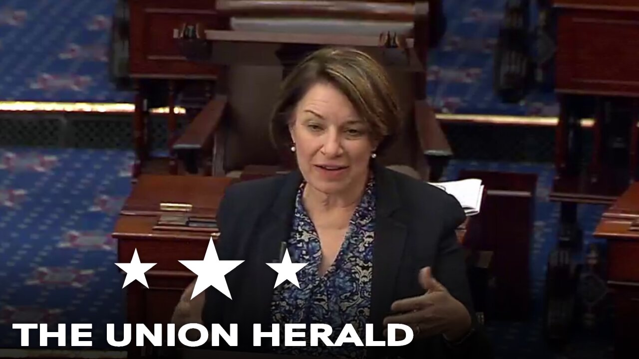 Senator Klobuchar Delivers Remarks on the 38th Day of the Government Shutdown