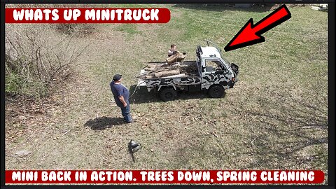 Mini-Truck (SE08 EP7) Back in Action, Fast starting, Mini helps do some cleanup around the house