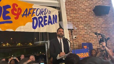 Zohran Mamdani speaks after Andrew Cuomo concedes NYC Democratic mayoral primary - June 25, 2025
