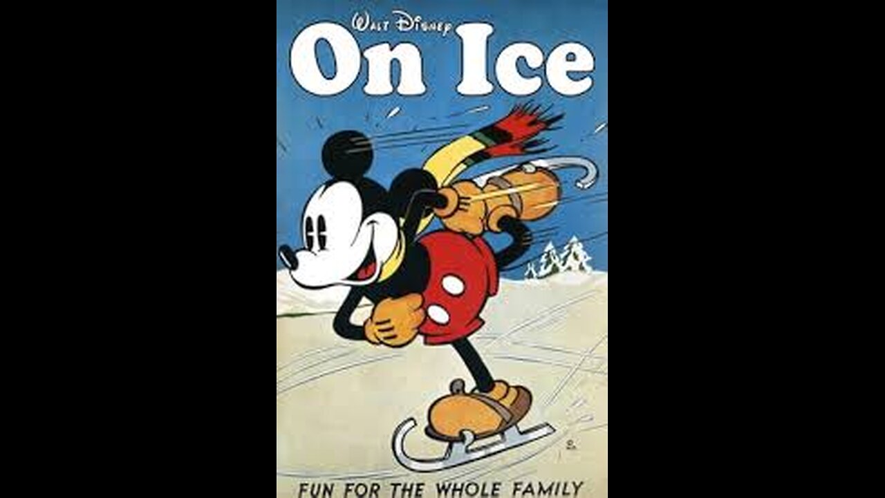 On Ice (1935) Christmas, Mickey Mouse Cartoon.