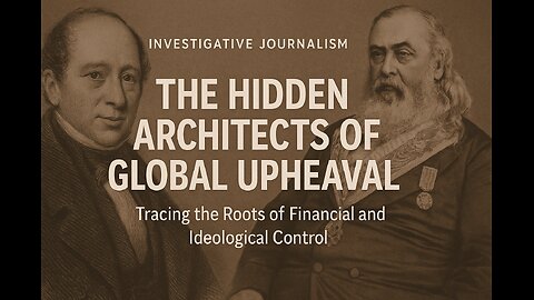 The Hidden Architects of Global Upheaval: Tracing the Roots of Financial and Ideological Control