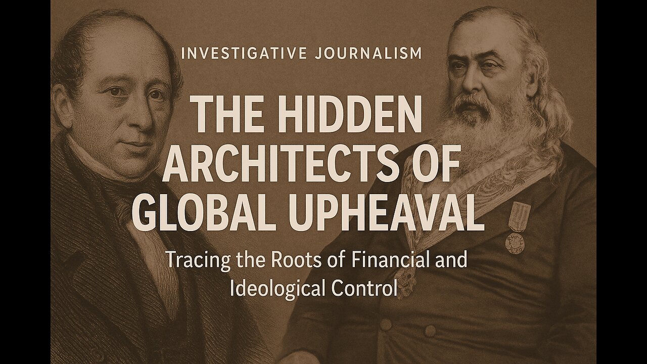 The Hidden Architects of Global Upheaval: Tracing the Roots of Financial and Ideological Control