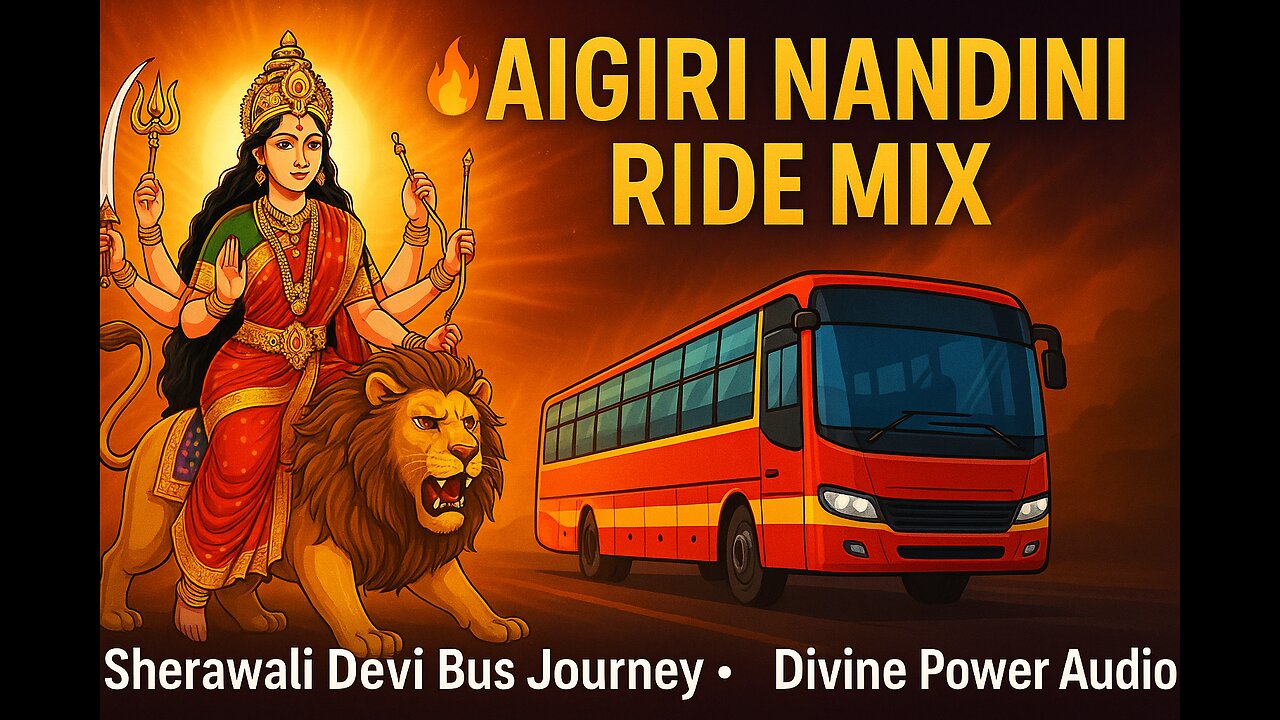 3. Aigiri Nandini Ride Mix | Sherawali Devi Bus Journey | Divine Power Audio