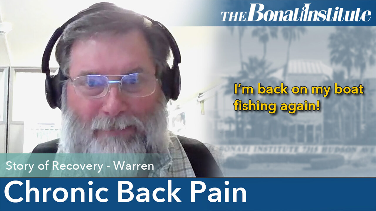 Warren's Chronic Back Pain Surgery Story: No Fusion Needed!