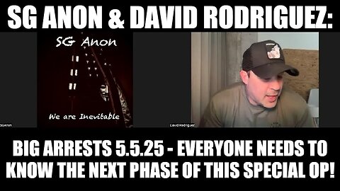 SG Anon Big Arrests 5.5.25 - Everyone Needs to Know the Next Phase of This Special Op!
