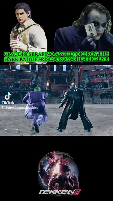 TEKKEN 8 CLAUDIO SERAFINO AS THE JOKER