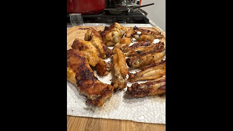 Snack Oven Baked Chicken Wings