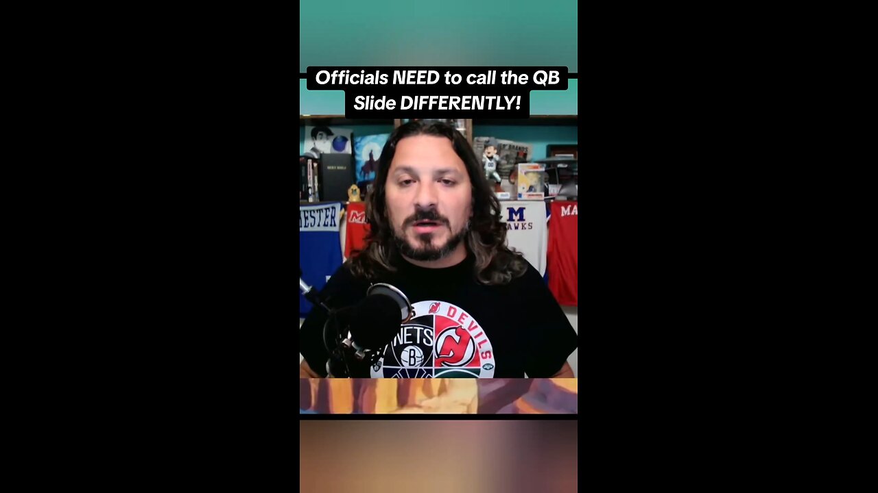 Officials NEED to call the QB Slide DIFFERENTLY!