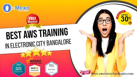 AWS Course in Electronic City with 100% Placement – eMexo Technologies