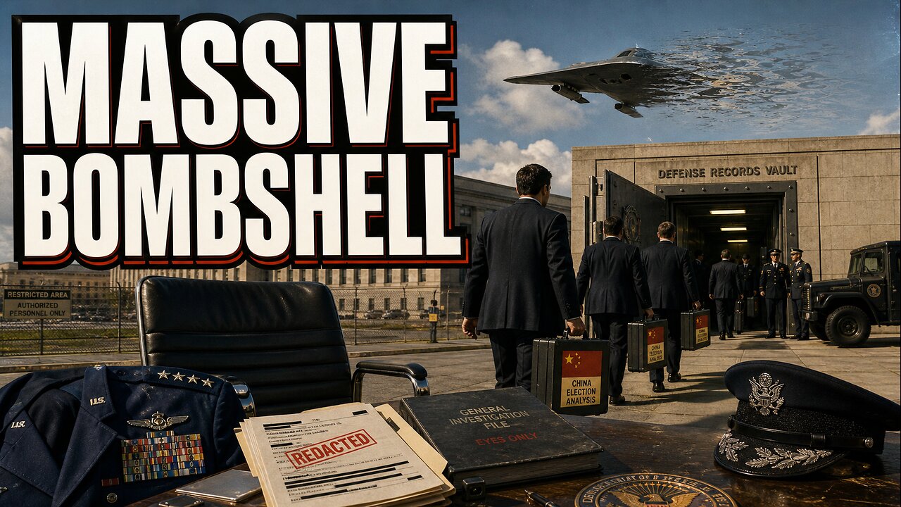 OBDM1408 - Missing General | China Election Files | Pentagon Secrecy Power | Invisible AI Drone